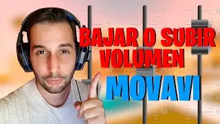como BAJAR y SUBIR el VOLUMEN en MOVAVI