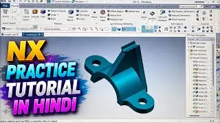     NX 12 Practice Tutorial | Easy CAD Modeling
