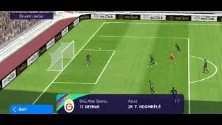 Neymar 30 Metre Plase Gol! eFoatbool Pes 2021 Mobile