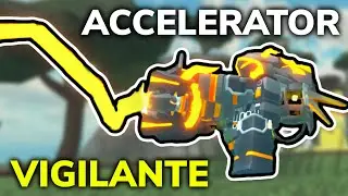 VIGILANTE ACCELERATOR NEW SKIN SHOWCASE - Tower Defense Simulator (ROBLOX)
