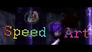 [ MMD Speed Art REAUPLOAD #23 ] - The princess of.. - [FNAF] [ Request N°47]