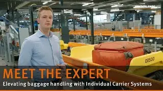 Elevating baggage handling with Individual Carrier Systems | Meet the Expert | Vanderlande