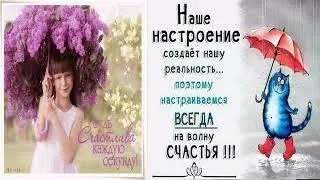 Доброе утро и прекрасного настроения на весь день