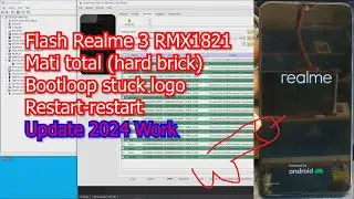 Tutorial Flash Realme 3 RMX1821 via SP FlashTool Work