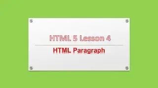 How to make paragraph in html