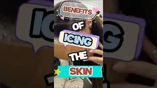Benefits of Icing Your Face | #shorts #skincaretips #icingtheface