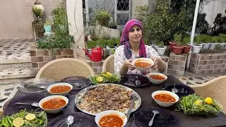 كيف تجعل البامية أطيب أكل؟ طبخ الهام! 👩‍🍳🥩