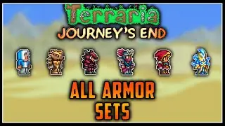 All Armor Sets in Terraria Journey's End (Outdated)
