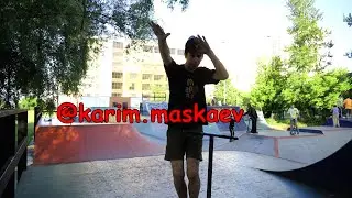 @karim.maskaev трюки на самокате в скейтпарке XSA м.Крылатское
