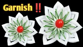 TUTORIAL GARNISH LOBAK DAN TIMUN‼️HIASAN UNTUK TUMPENG