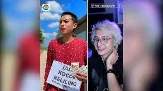 Jasa Kocok Keliling - Reaction Vidio Lucu