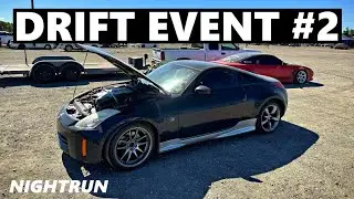 I GOT GOOD?! Outlaw Drift in my Stock HR 350Z | NIGHTRUN
