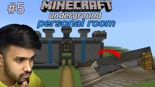 build personal room in Minecraft gameplay #viralvideo #minecraft #gaming #gta #freefire