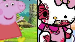 Horror Peppa Pig teaches children to play in puddles #fnf #PeppaPig #FridayNightFunkin