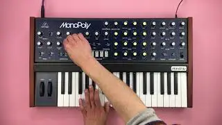 Behringer MonoPoly | Techno/House Jam (No Talking)