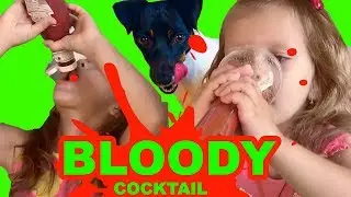 Bad HALLOWEEN Cocktail BLOOD Explosion Кровавый взрыв Experiment Science HAUNT Drink | ANNA MARIA