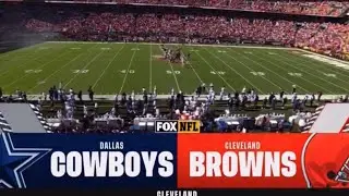 Cowboys vs Browns NFL On FOX Intro/Theme Week 1 | NFL 2024