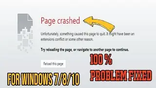 How to fix page crashed problem in opera mini.