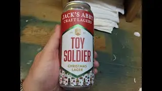 JACK'S ABBY TOY SOLDIER CHRISTMAS LAGER RONS. # 1064
