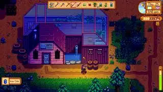 Sebastian is ANGRY at the debris - Stardew Valley