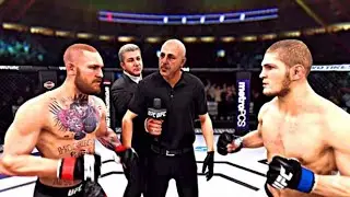UFC 3 Хабиб Нурмагомедов против Конор Макгрегора - Сакрушительный нокаут! СТОЙКА