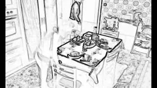1 minute dinner (time lapse with iPad Air 2)