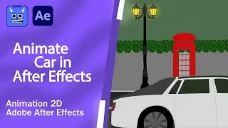 How to animate Car in after effects  - Tutorial(After Effects)