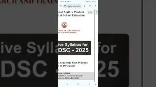 AP DSC English SA, TGT, PGT syllabus