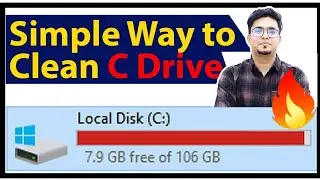 How to Clean C Drive In Windows 10/11 (Make Your PC Faster) | 100% Working Method ✅