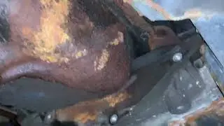 Dodge Caravan/ Chrysler Town & Country oil pan removal