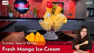 How to make Mango Ice Cream at home | Summer special recipe | मैंगो की आइसक्रीम बनाने का आसान तरीका
