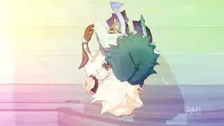 Xiao x Aether / Сяо и Итэр / MMD - наверно это первый раз...