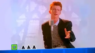 RICKROLLED IN GD??? - Geometry dash level requests