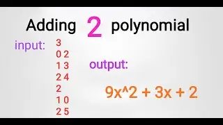 adding two polynomial in python