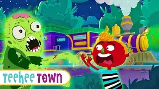 Trem Assombrado Halloween | NOVO | Adventure com Len e Mini por Casa Teehee