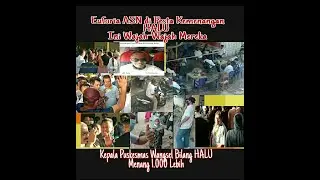 HALU TAKABUR MENANG, ASN BERMUNCULAN, INI WAJAH-WAJAHNYA