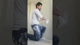 Yesero terminando trabajo dar fino