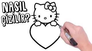 Hello Kitty Nasıl Çizilir - ÇOK KOLAY Hello Kitty Karakter Çizimi