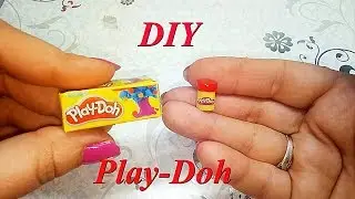 DIY Play- Doh Миниатюра Своими руками Кукольный домик Кукольная миниатюра