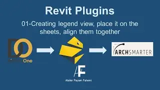 01-Revit plugin: DirootsOne creating legend - pyRevit add views on sheets - ArchSmarter alignment