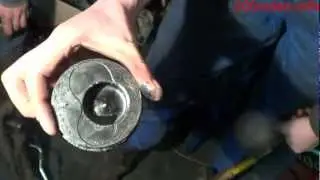 Поршень после гидроудара