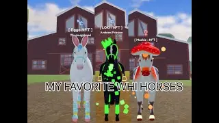 [ All of my favorite Wild Horse Island horses ] Roblox
