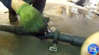 how to change outboard bearing the BMW 525d