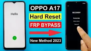 Oppo A17 (CPH2477) Frp Bypass/Unlock - Clone Phone Not Open | Reset Method Not Working 2023
