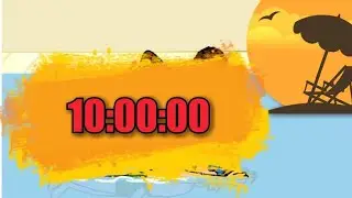 10 Minutes Timer Countdown | Swimming Race