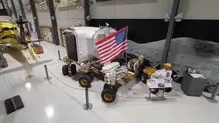 NASA Space Shuttle training mockups, simulator, Rover and Robonaut at the Lone Star Flight Museum
