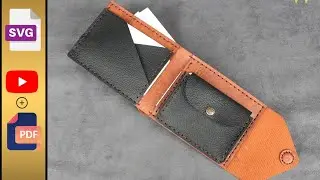 Small wallet - Pdf SVG pattern to download - easy to make DIY wallet