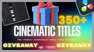 NEW Cinematic Titles Pack from Easy Edit | With Giveaway
