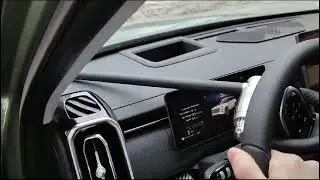 Установка блокиратора руля 