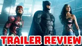 JUSTICE LEAGUE - Official Trailer Review | GyrosTalk #2